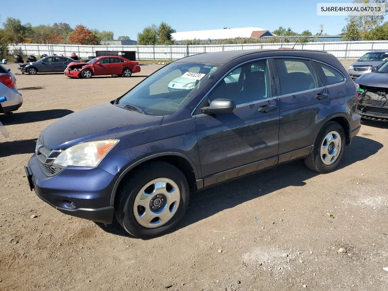 2010 Honda Cr-V Lx VIN: 5J6RE4H3XAL047013 Lot: 74693224