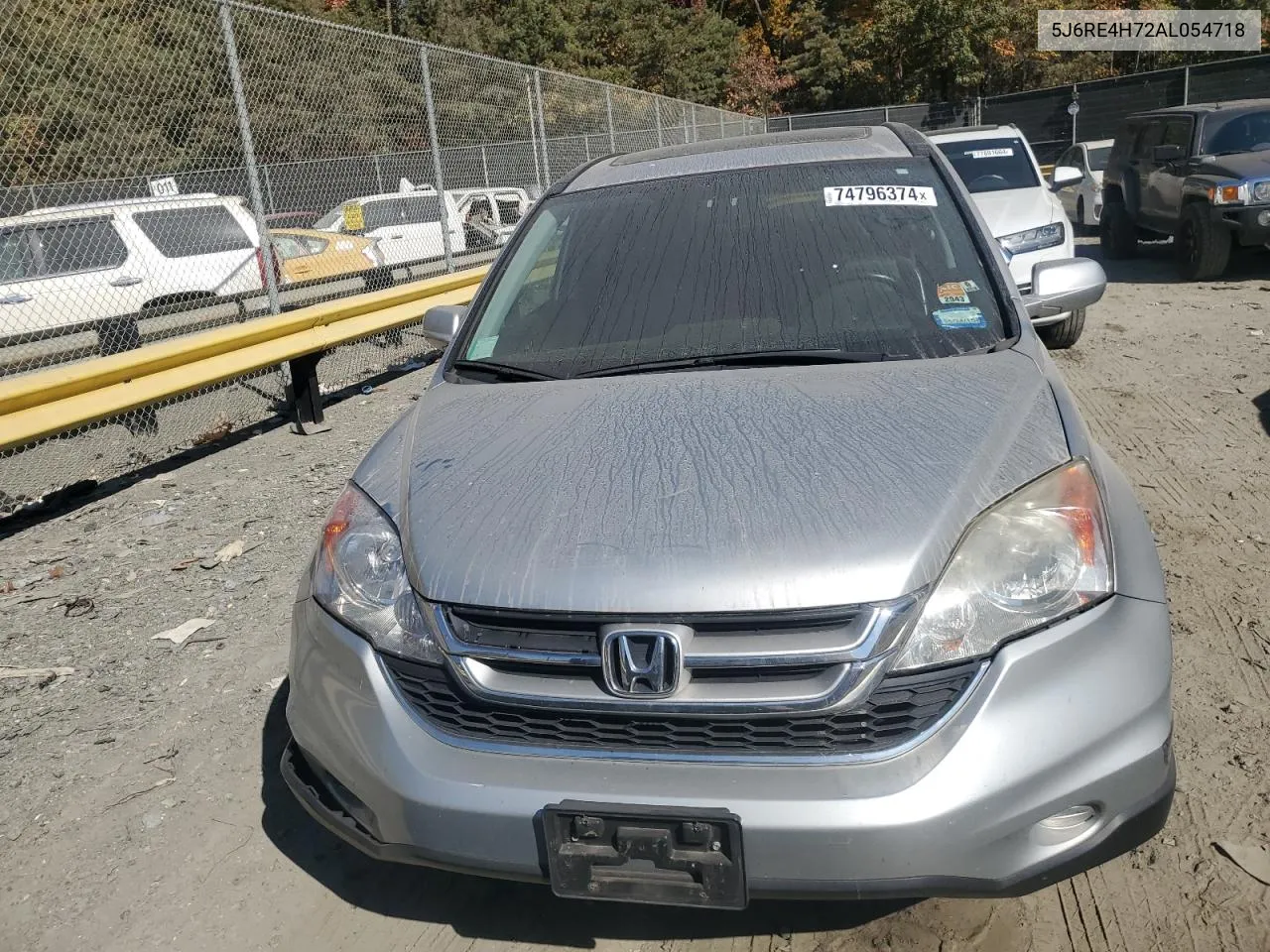 2010 Honda Cr-V Exl VIN: 5J6RE4H72AL054718 Lot: 74796374