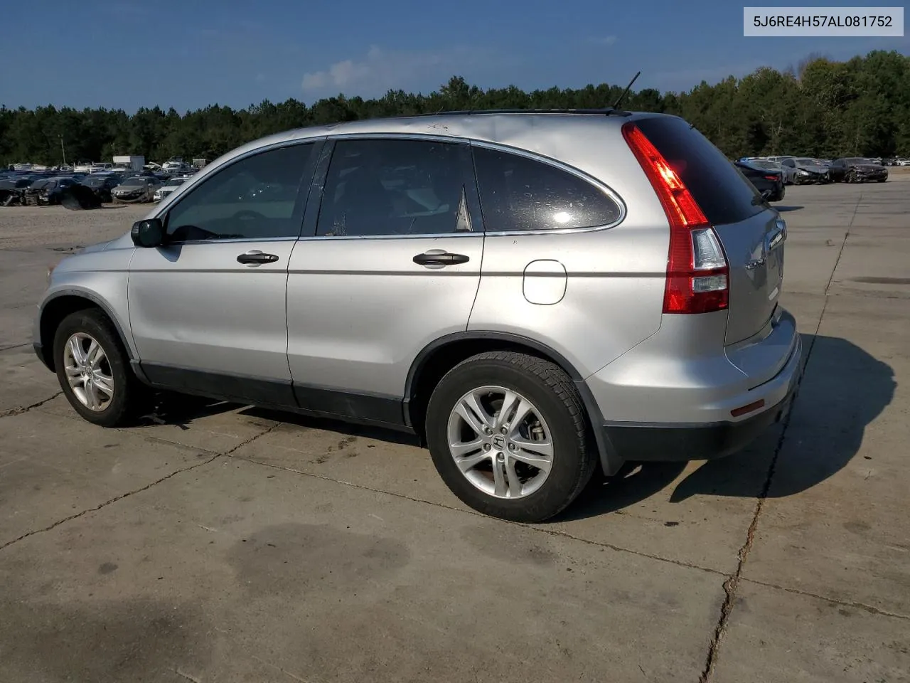 2010 Honda Cr-V Ex VIN: 5J6RE4H57AL081752 Lot: 74850164