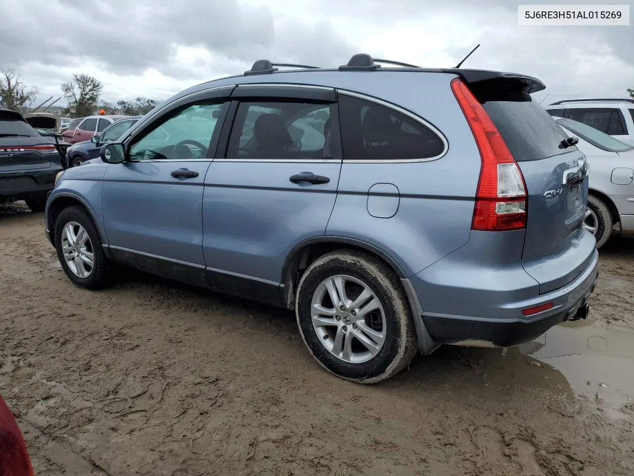 2010 Honda Cr-V Ex VIN: 5J6RE3H51AL015269 Lot: 74912544