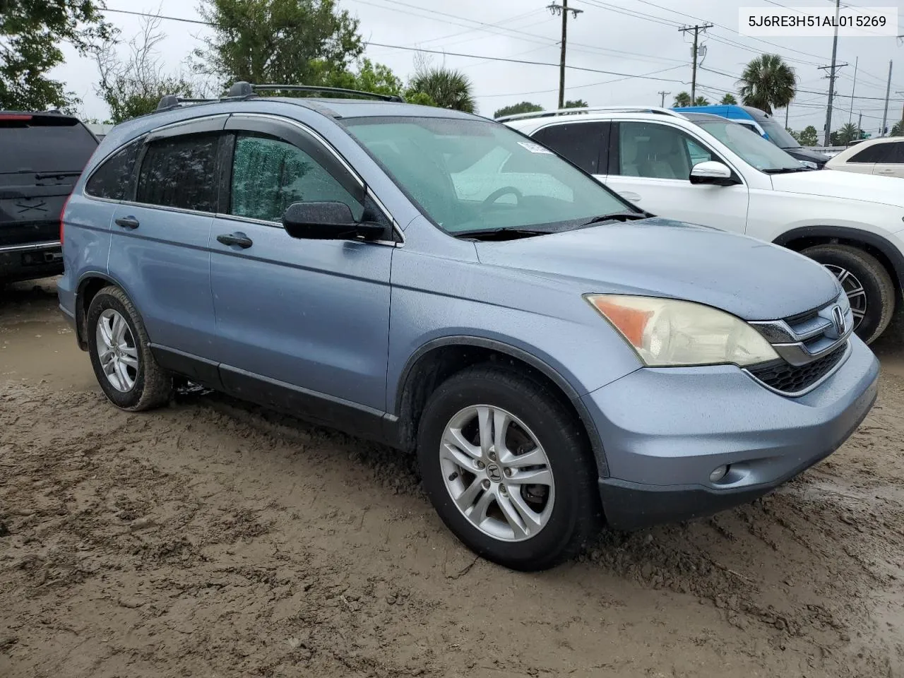 2010 Honda Cr-V Ex VIN: 5J6RE3H51AL015269 Lot: 74912544