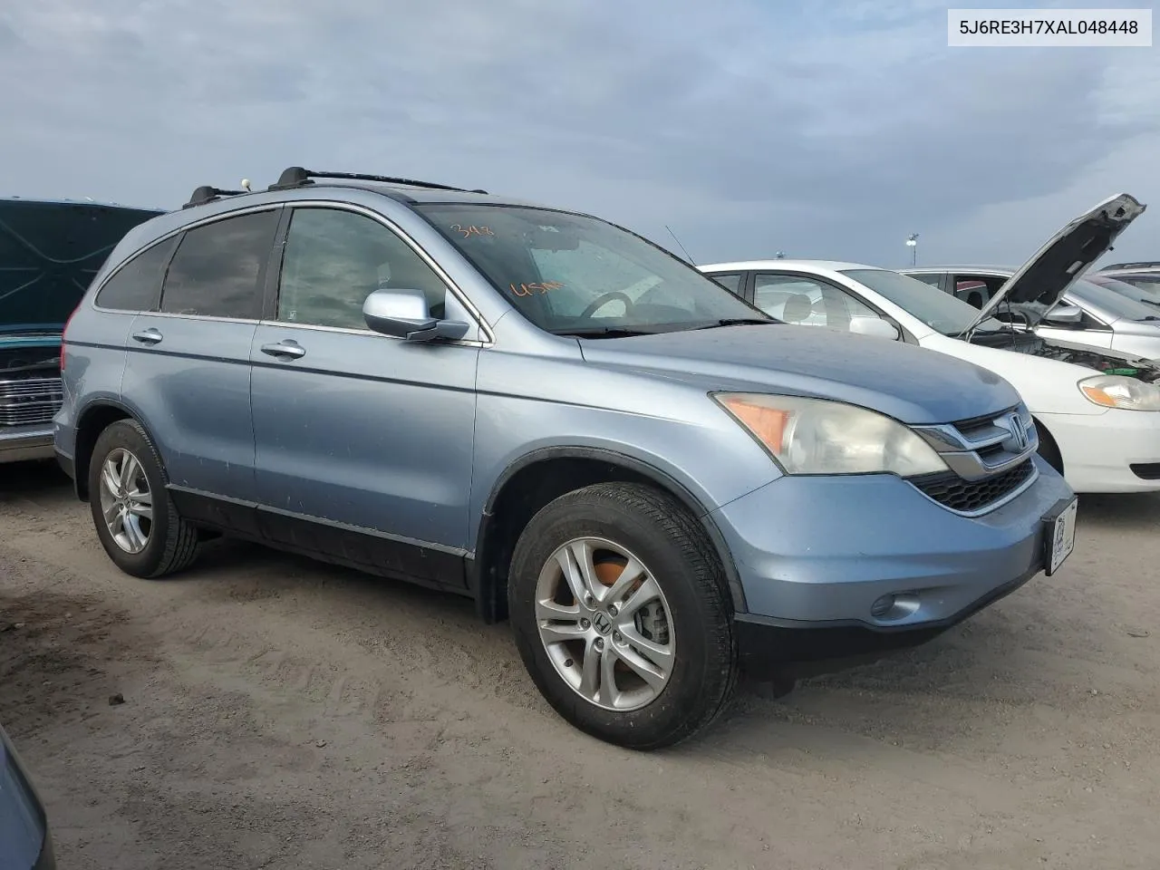 2010 Honda Cr-V Exl VIN: 5J6RE3H7XAL048448 Lot: 75091264