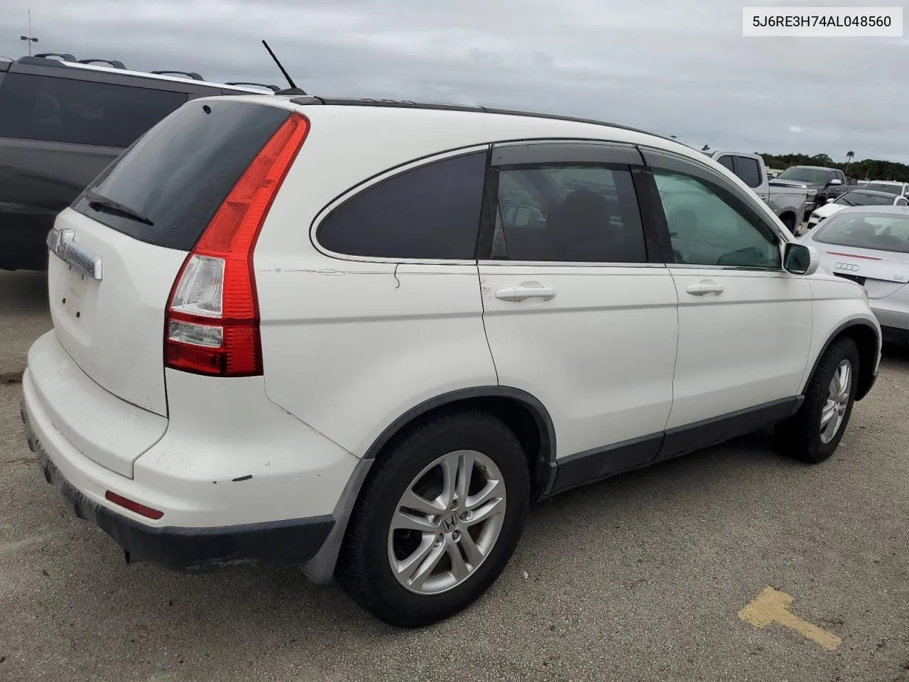 2010 Honda Cr-V Exl VIN: 5J6RE3H74AL048560 Lot: 75117174