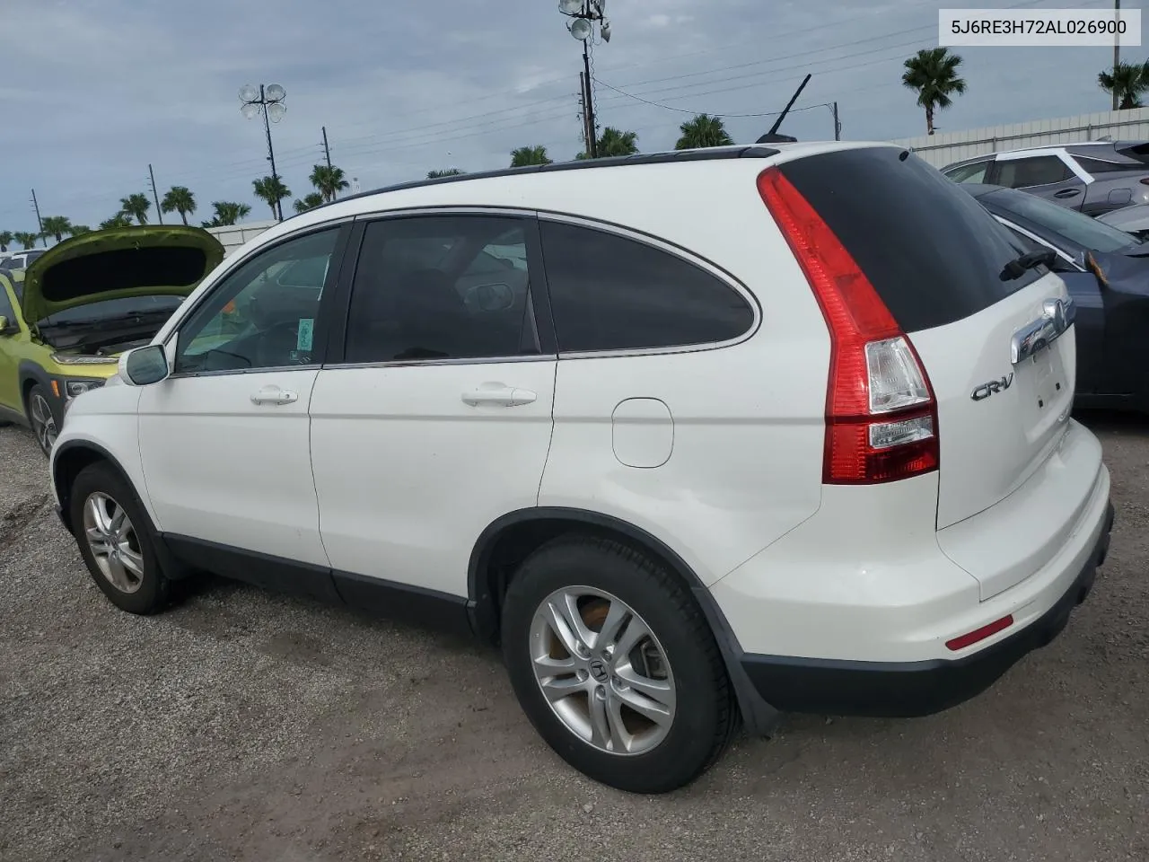 5J6RE3H72AL026900 2010 Honda Cr-V Exl