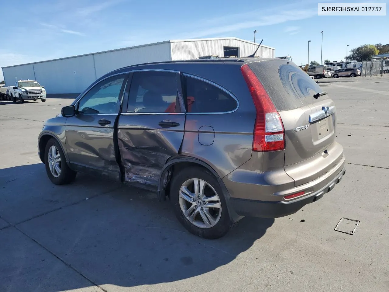 2010 Honda Cr-V Ex VIN: 5J6RE3H5XAL012757 Lot: 75139234