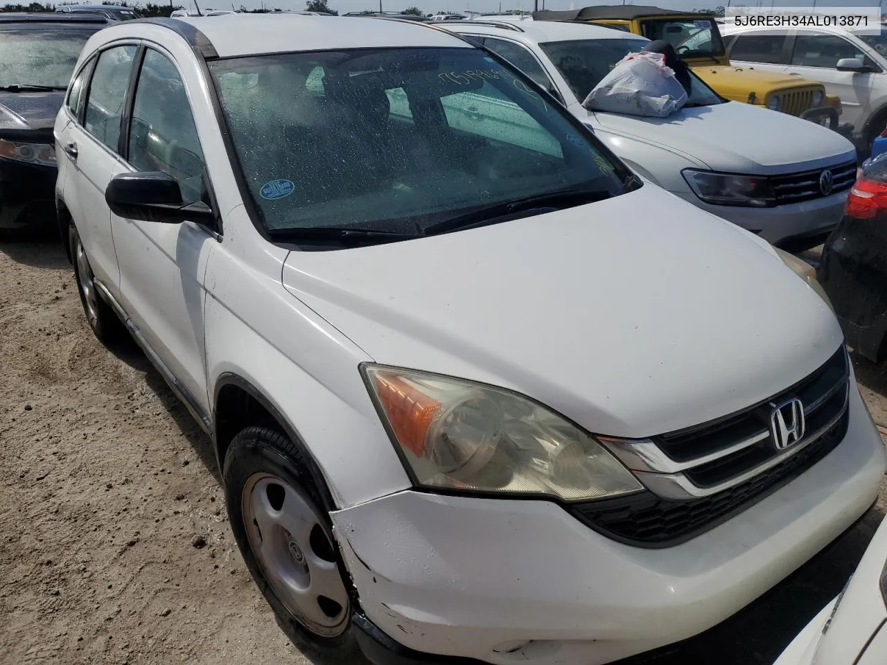 2010 Honda Cr-V Lx VIN: 5J6RE3H34AL013871 Lot: 75199694