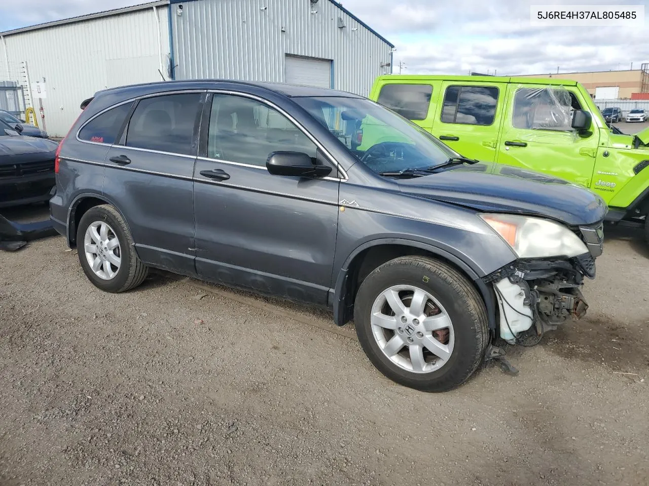 2010 Honda Cr-V Lx VIN: 5J6RE4H37AL805485 Lot: 75308044