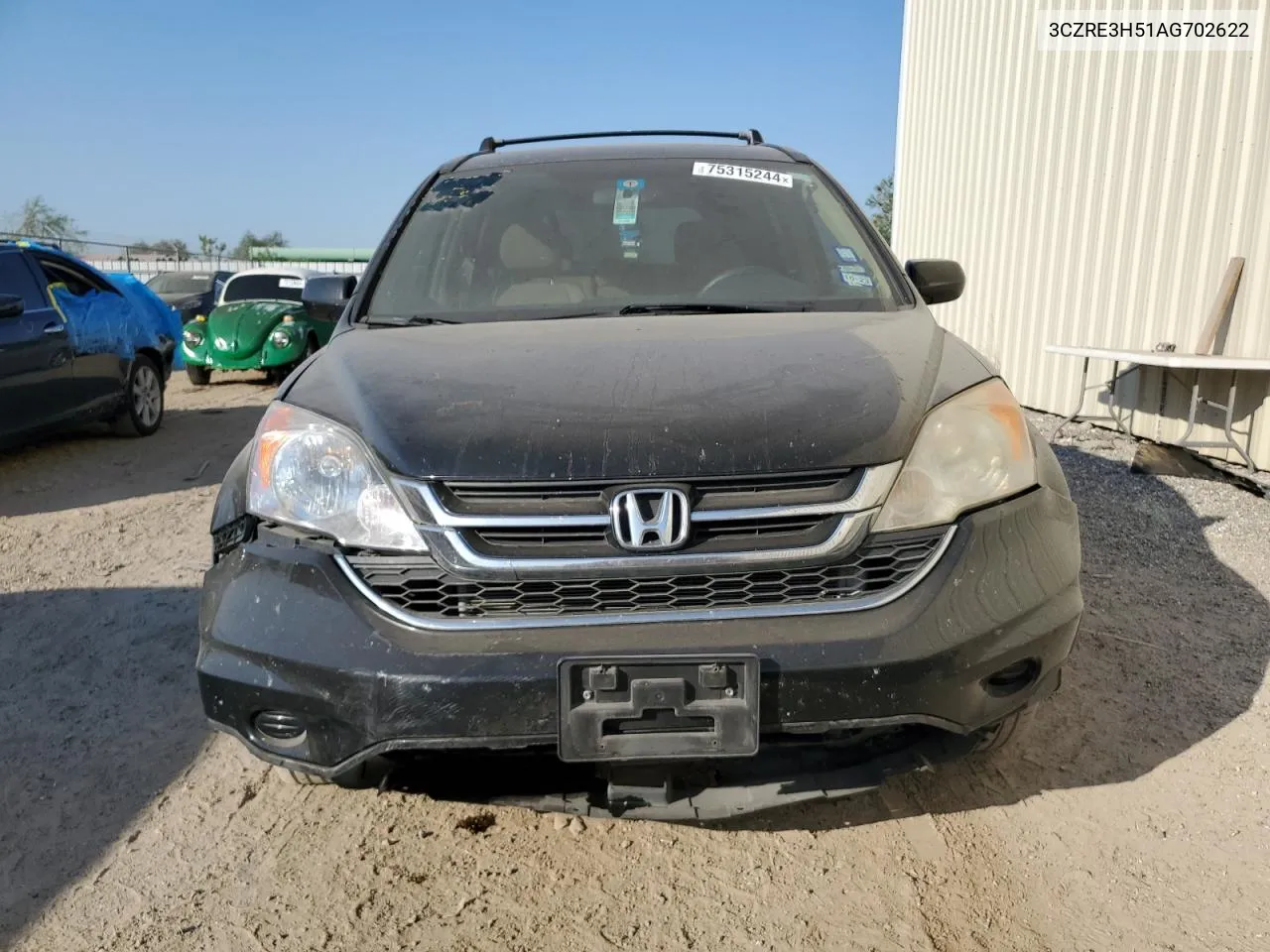 2010 Honda Cr-V Ex VIN: 3CZRE3H51AG702622 Lot: 75315244