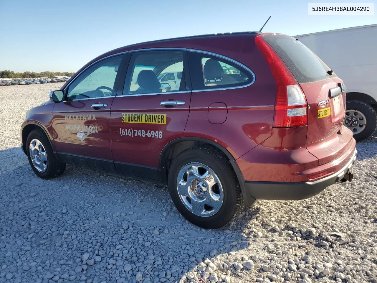 2010 Honda Cr-V Lx VIN: 5J6RE4H38AL004290 Lot: 75425614