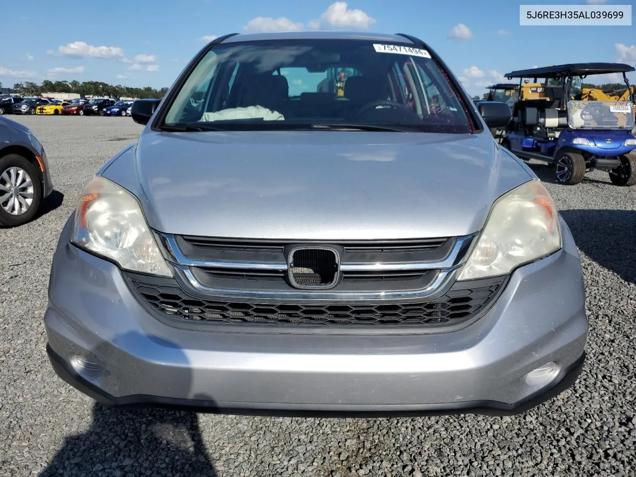 5J6RE3H35AL039699 2010 Honda Cr-V Lx