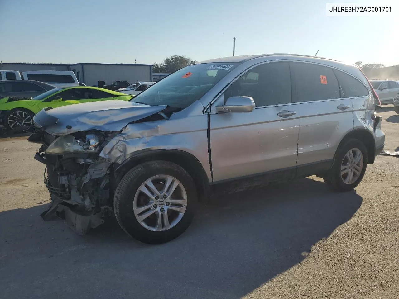 JHLRE3H72AC001701 2010 Honda Cr-V Exl