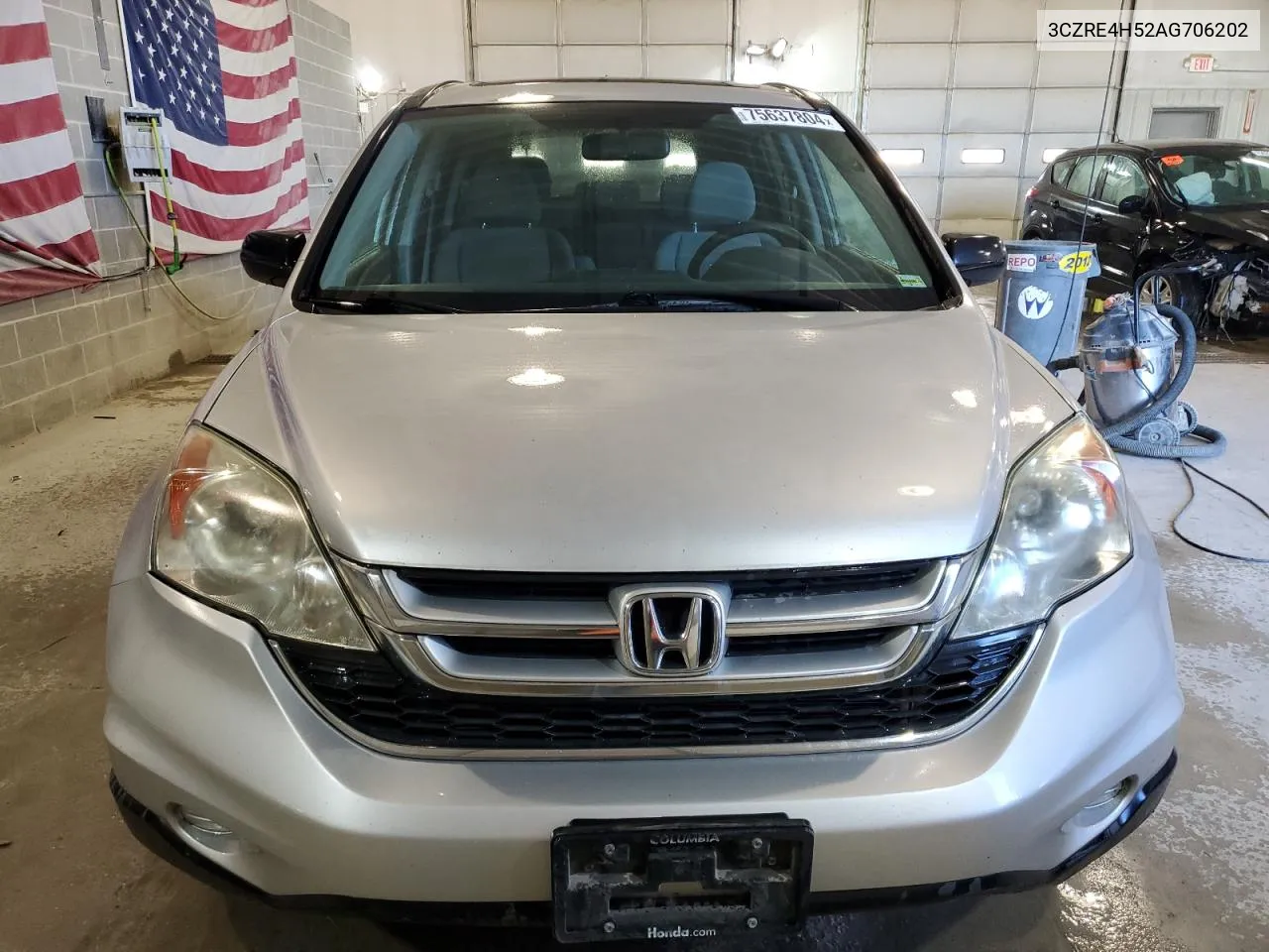 2010 Honda Cr-V Ex VIN: 3CZRE4H52AG706202 Lot: 75637804