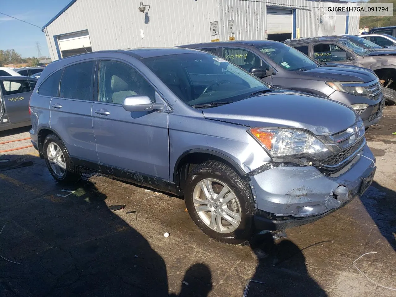 2010 Honda Cr-V Exl VIN: 5J6RE4H75AL091794 Lot: 75672774