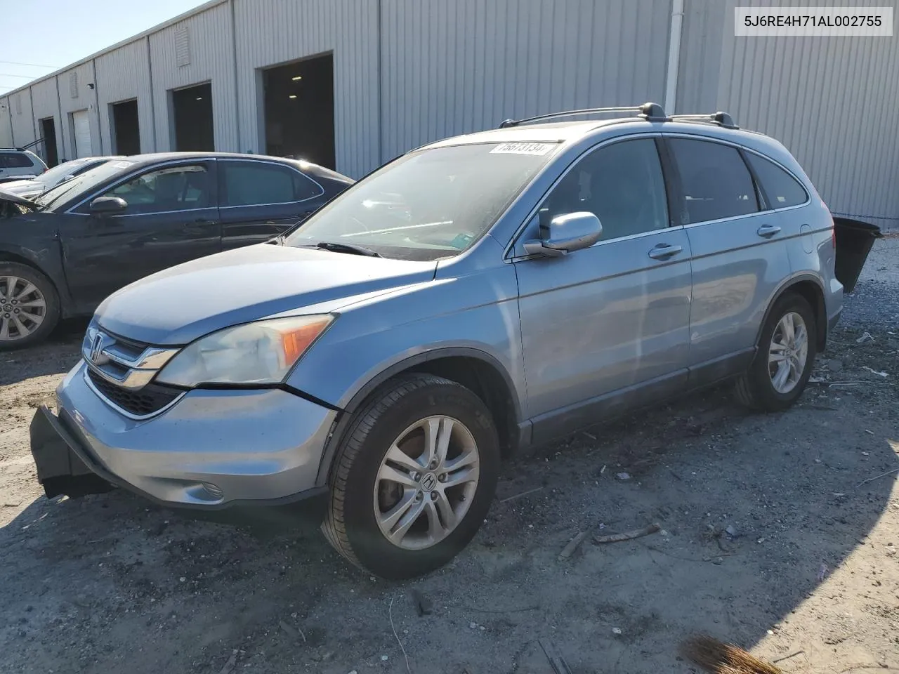 2010 Honda Cr-V Exl VIN: 5J6RE4H71AL002755 Lot: 75673134