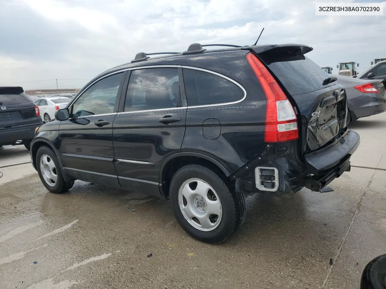 2010 Honda Cr-V Lx VIN: 3CZRE3H38AG702390 Lot: 75750094