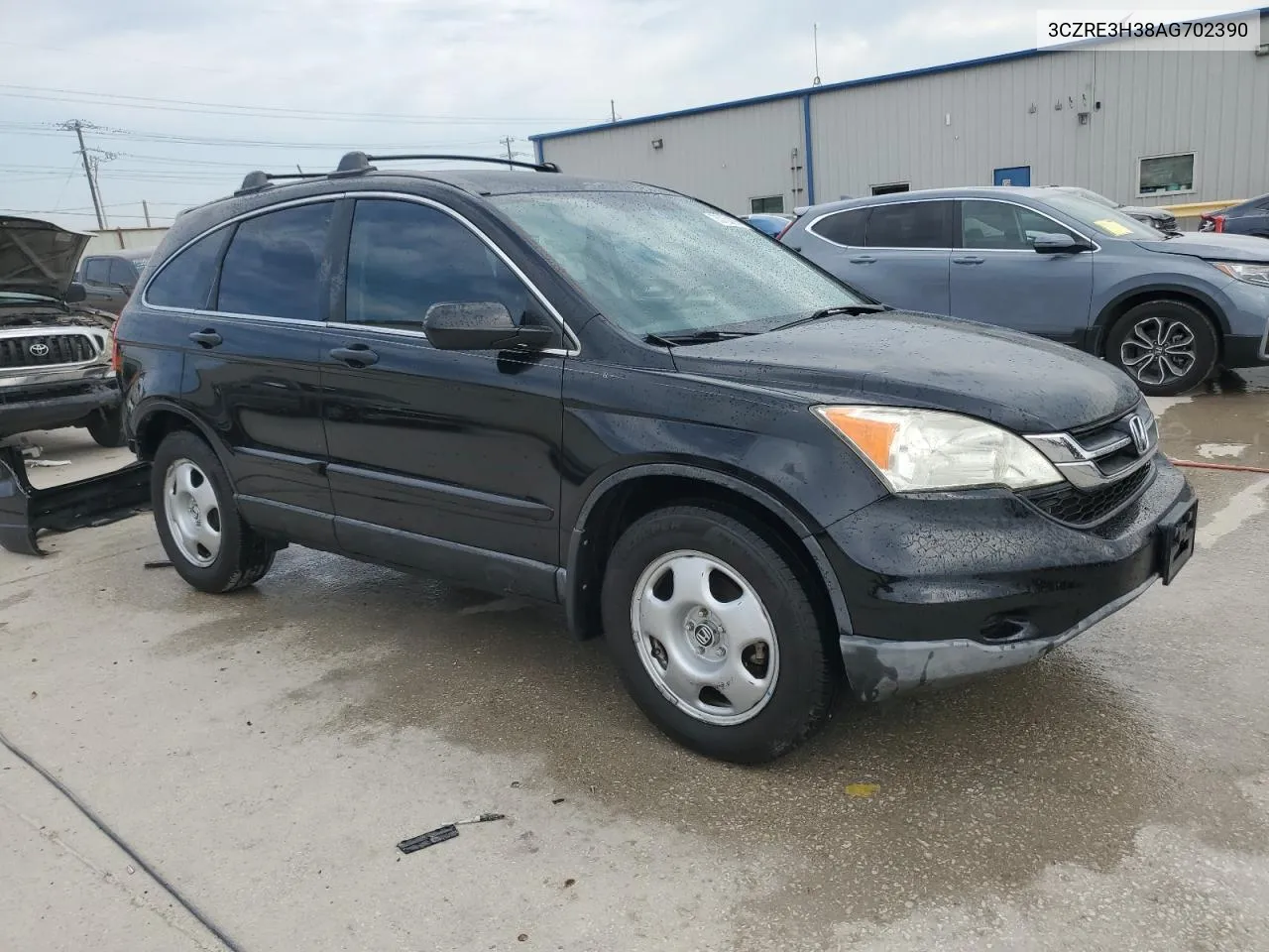 2010 Honda Cr-V Lx VIN: 3CZRE3H38AG702390 Lot: 75750094