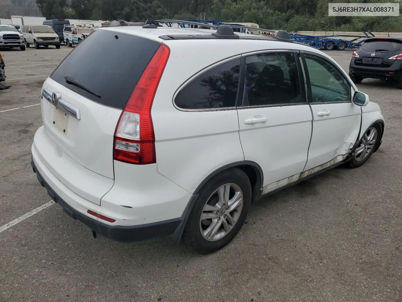 5J6RE3H7XAL008371 2010 Honda Cr-V Exl