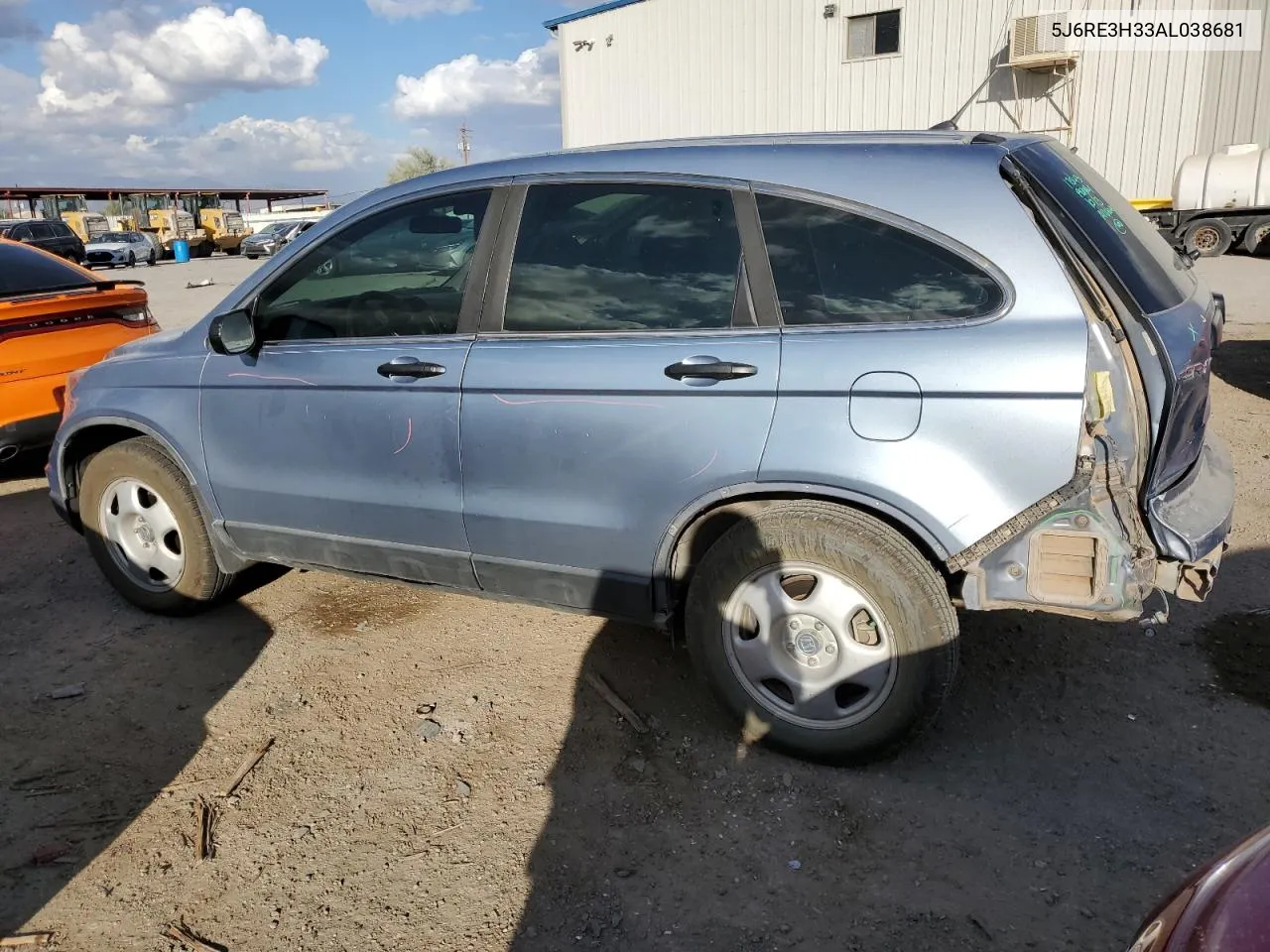 2010 Honda Cr-V Lx VIN: 5J6RE3H33AL038681 Lot: 76026474