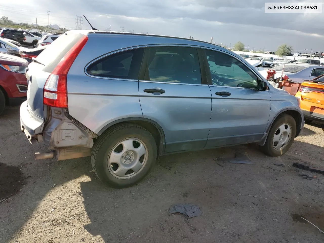 2010 Honda Cr-V Lx VIN: 5J6RE3H33AL038681 Lot: 76026474