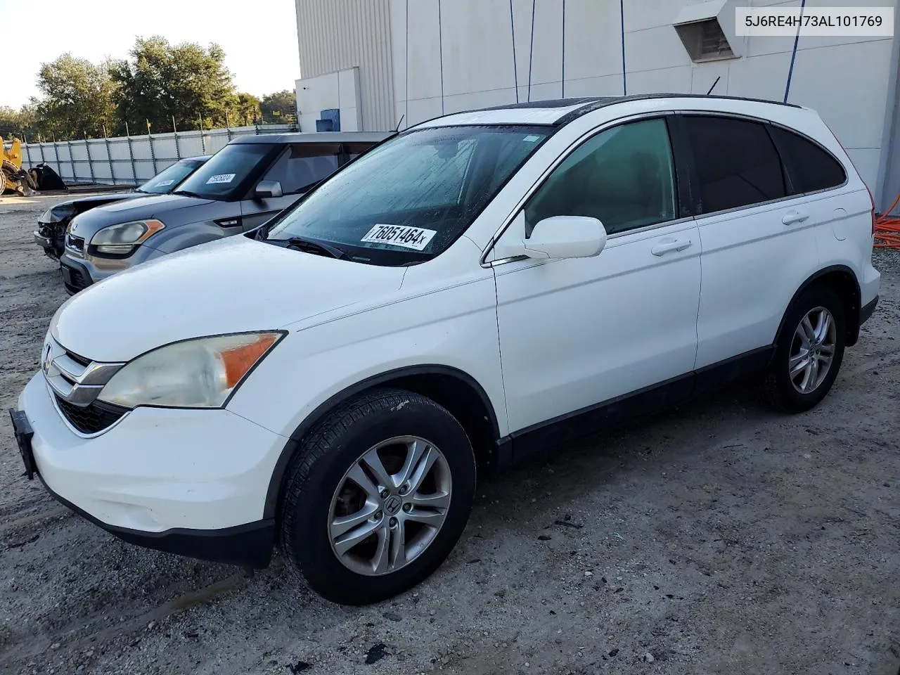 2010 Honda Cr-V Exl VIN: 5J6RE4H73AL101769 Lot: 76051464