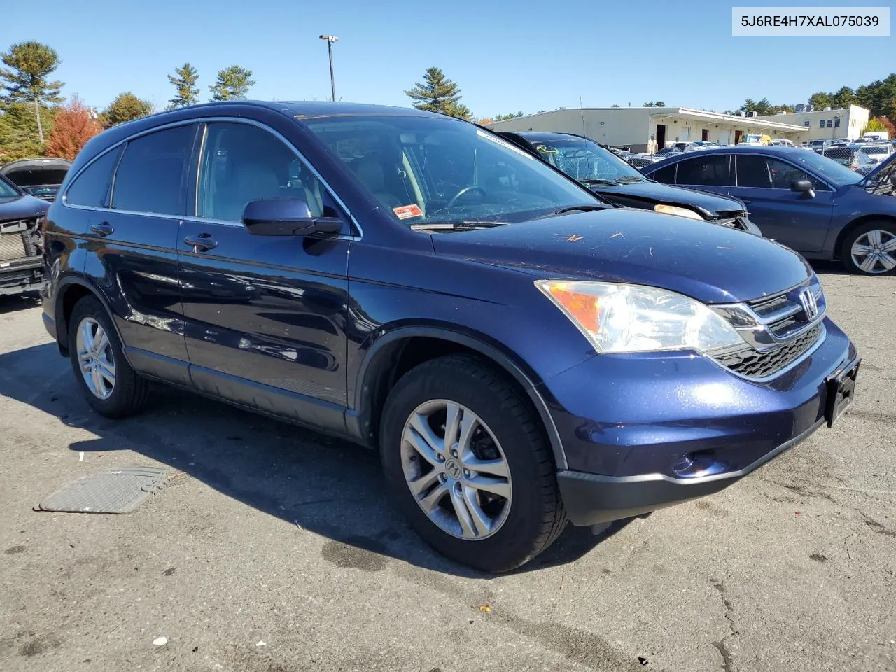 2010 Honda Cr-V Exl VIN: 5J6RE4H7XAL075039 Lot: 76087184