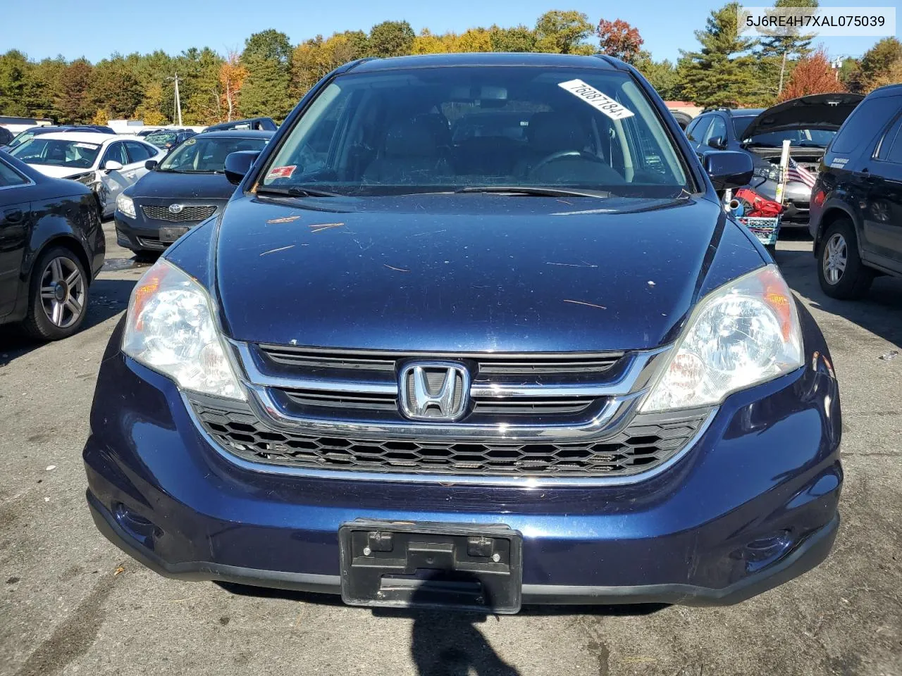 2010 Honda Cr-V Exl VIN: 5J6RE4H7XAL075039 Lot: 76087184