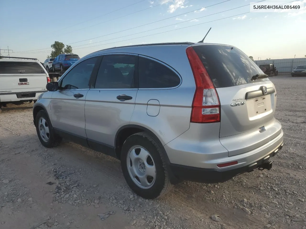 2010 Honda Cr-V Lx VIN: 5J6RE4H36AL086469 Lot: 76106294