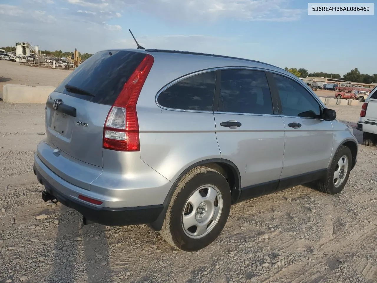 2010 Honda Cr-V Lx VIN: 5J6RE4H36AL086469 Lot: 76106294