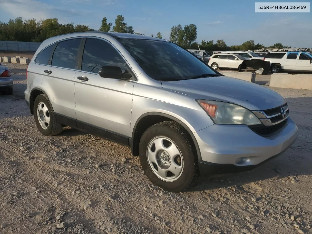 2010 Honda Cr-V Lx VIN: 5J6RE4H36AL086469 Lot: 76106294