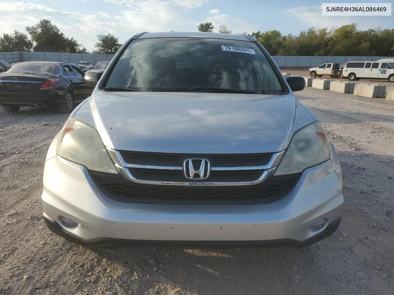 2010 Honda Cr-V Lx VIN: 5J6RE4H36AL086469 Lot: 76106294