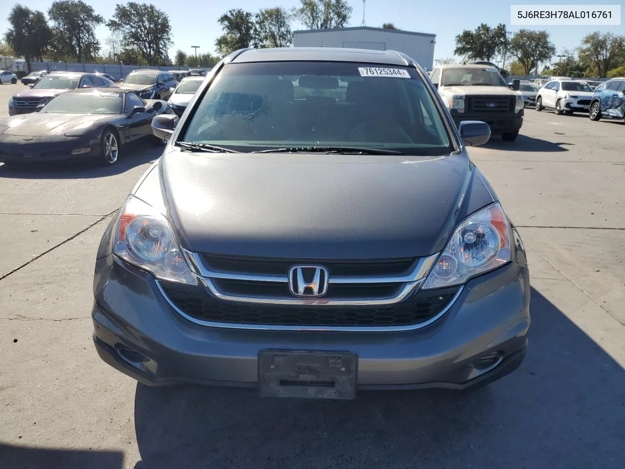 2010 Honda Cr-V Exl VIN: 5J6RE3H78AL016761 Lot: 76125344