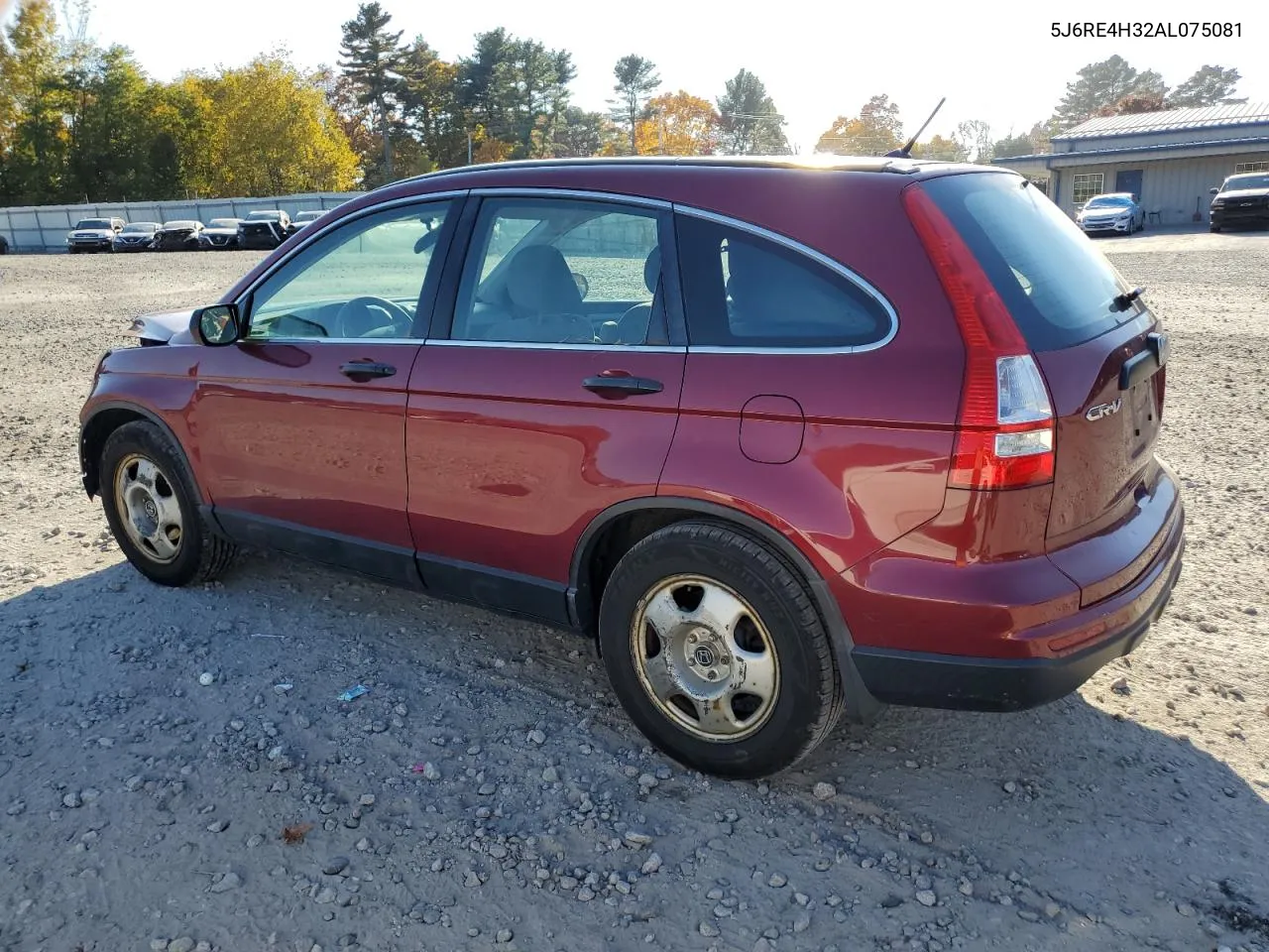 2010 Honda Cr-V Lx VIN: 5J6RE4H32AL075081 Lot: 76180454