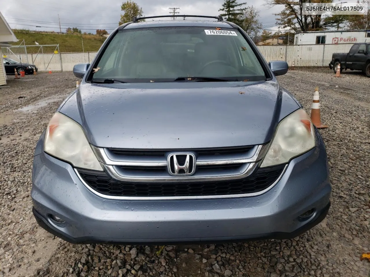 2010 Honda Cr-V Exl VIN: 5J6RE4H76AL017509 Lot: 76206054