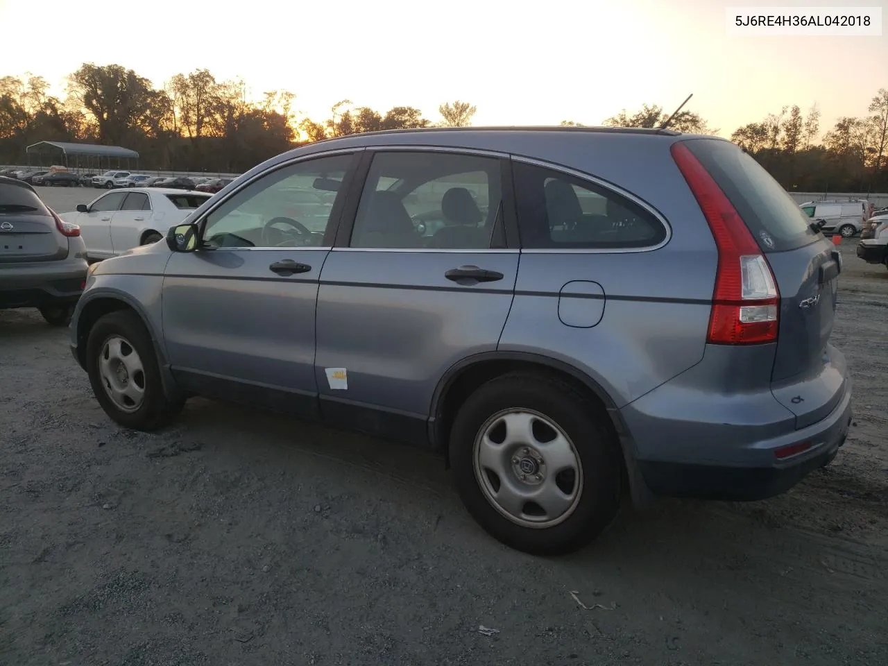 2010 Honda Cr-V Lx VIN: 5J6RE4H36AL042018 Lot: 76368014