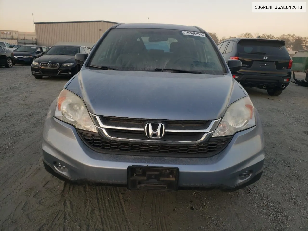 2010 Honda Cr-V Lx VIN: 5J6RE4H36AL042018 Lot: 76368014