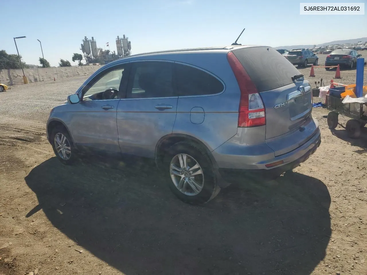 2010 Honda Cr-V Exl VIN: 5J6RE3H72AL031692 Lot: 76649624