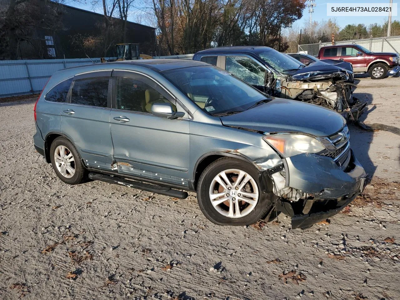 2010 Honda Cr-V Exl VIN: 5J6RE4H73AL028421 Lot: 76749824