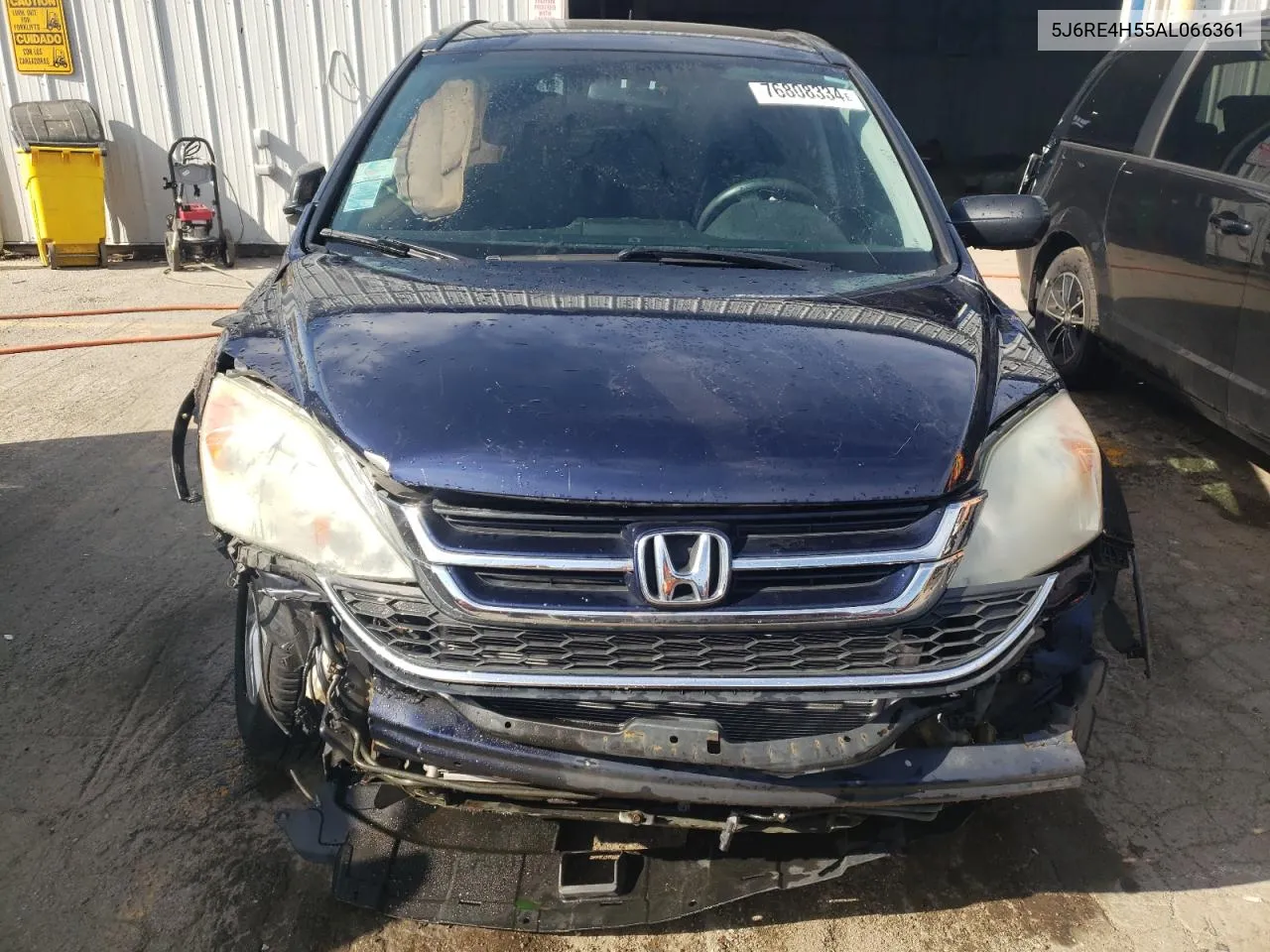 2010 Honda Cr-V Ex VIN: 5J6RE4H55AL066361 Lot: 76808334