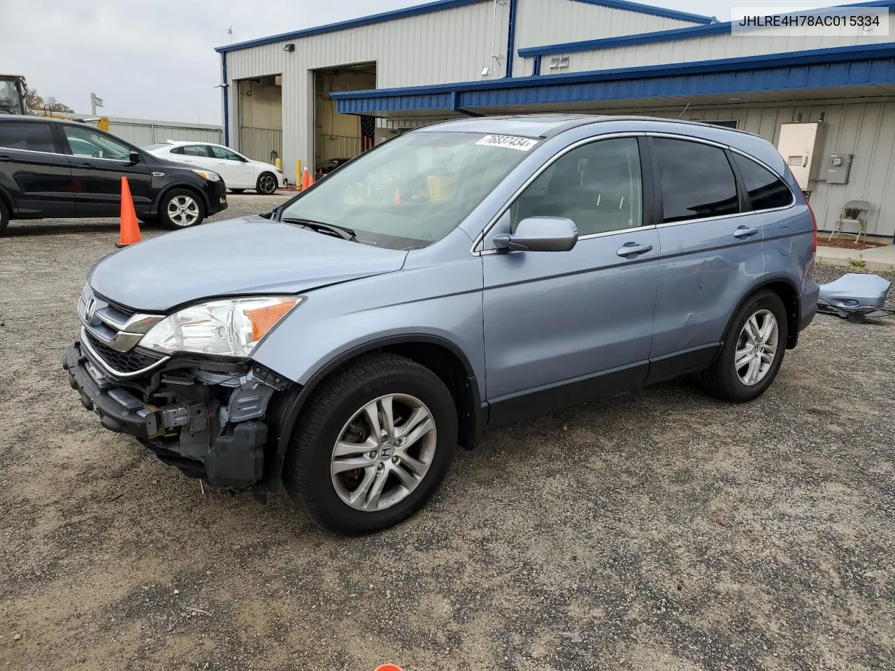 2010 Honda Cr-V Exl VIN: JHLRE4H78AC015334 Lot: 76837434