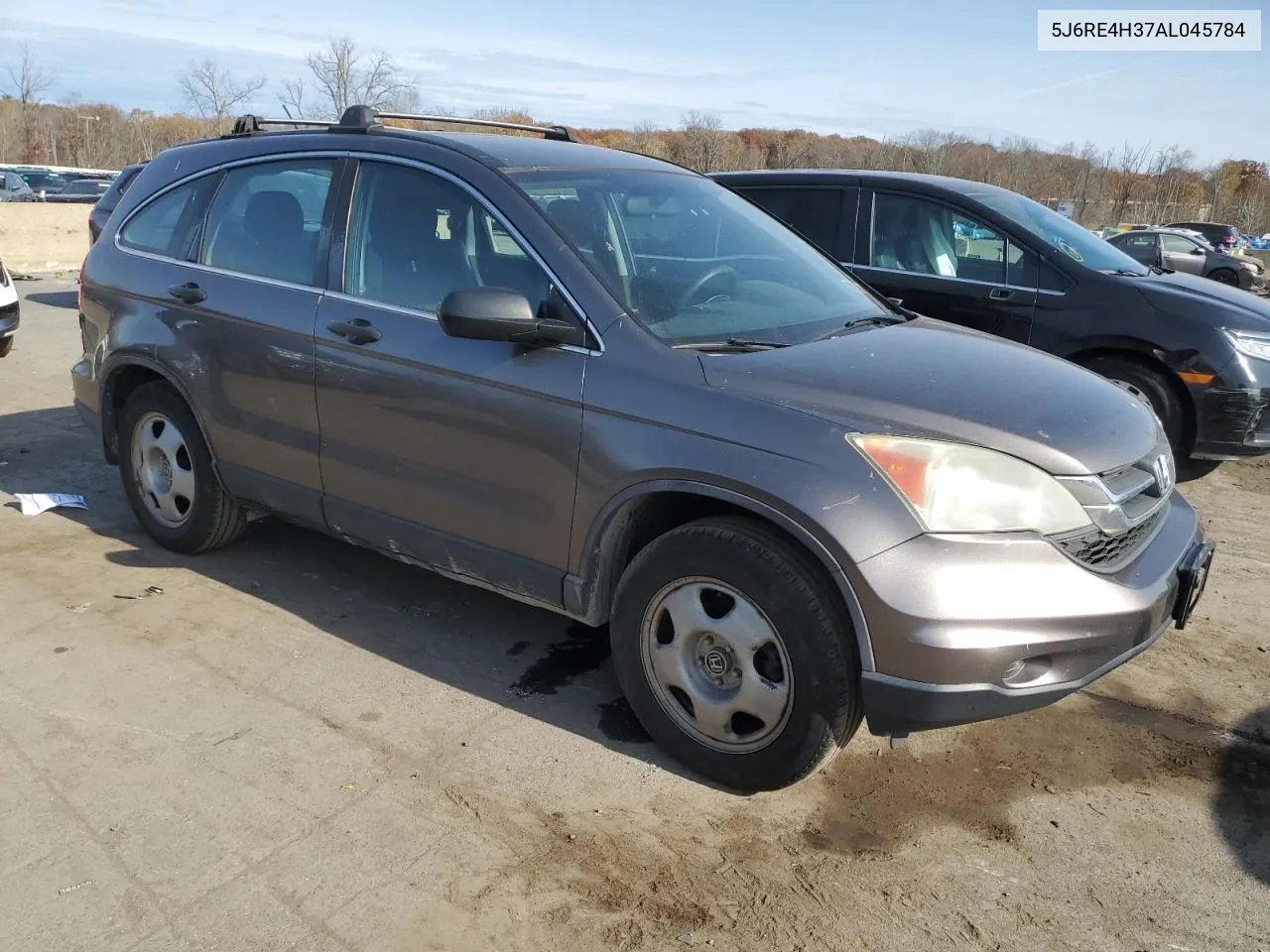 2010 Honda Cr-V Lx VIN: 5J6RE4H37AL045784 Lot: 76989954