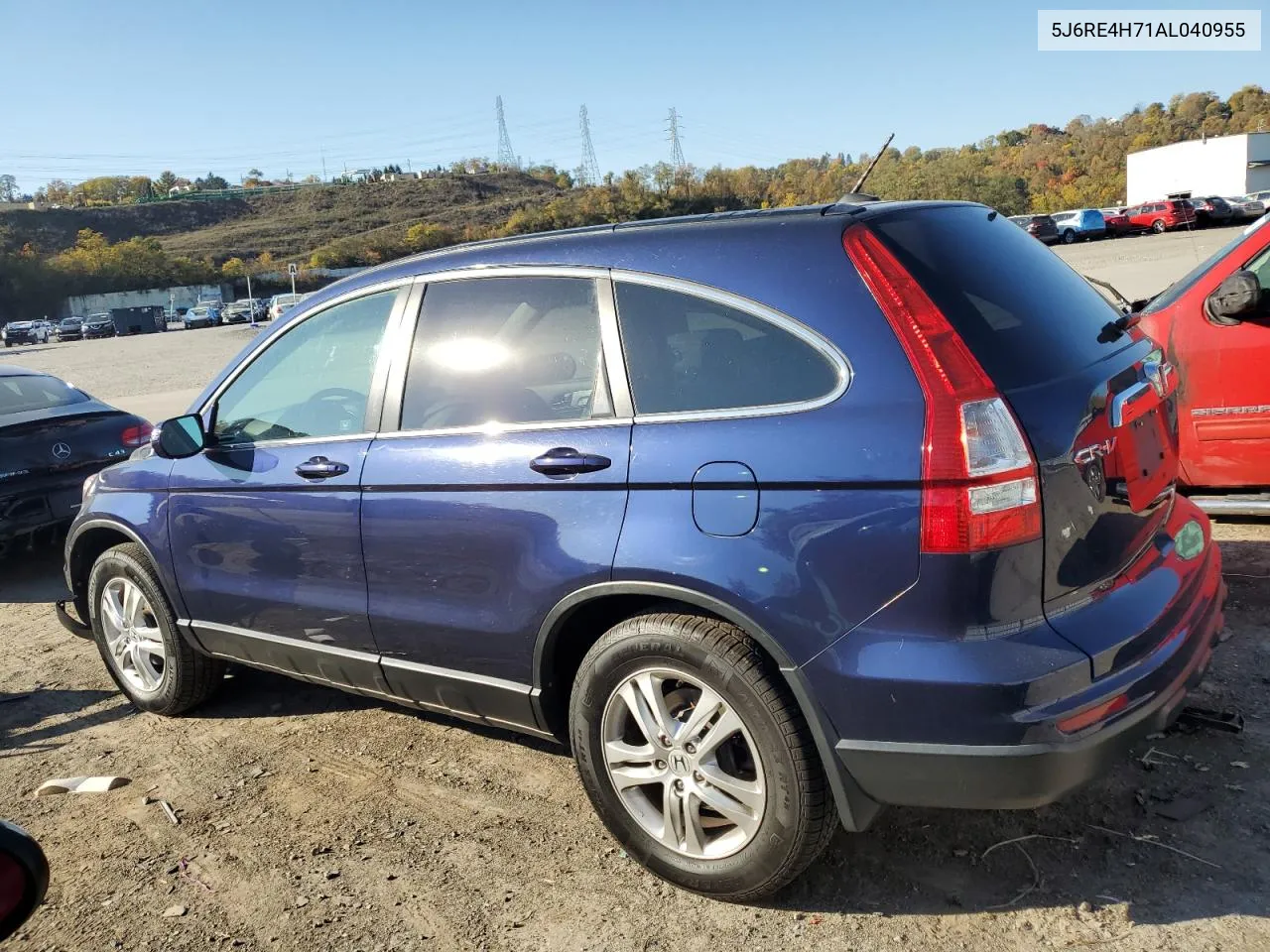 2010 Honda Cr-V Exl VIN: 5J6RE4H71AL040955 Lot: 76994024