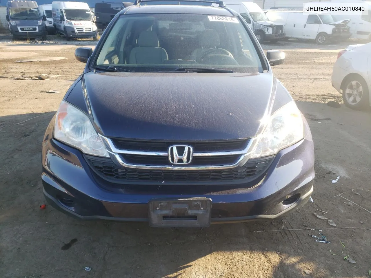 2010 Honda Cr-V Ex VIN: JHLRE4H50AC010840 Lot: 77065814