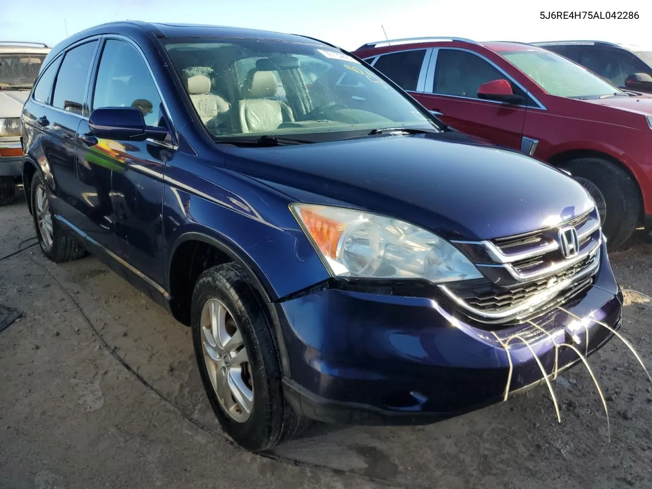 2010 Honda Cr-V Exl VIN: 5J6RE4H75AL042286 Lot: 77152884