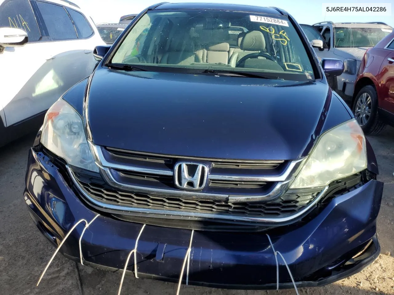 2010 Honda Cr-V Exl VIN: 5J6RE4H75AL042286 Lot: 77152884