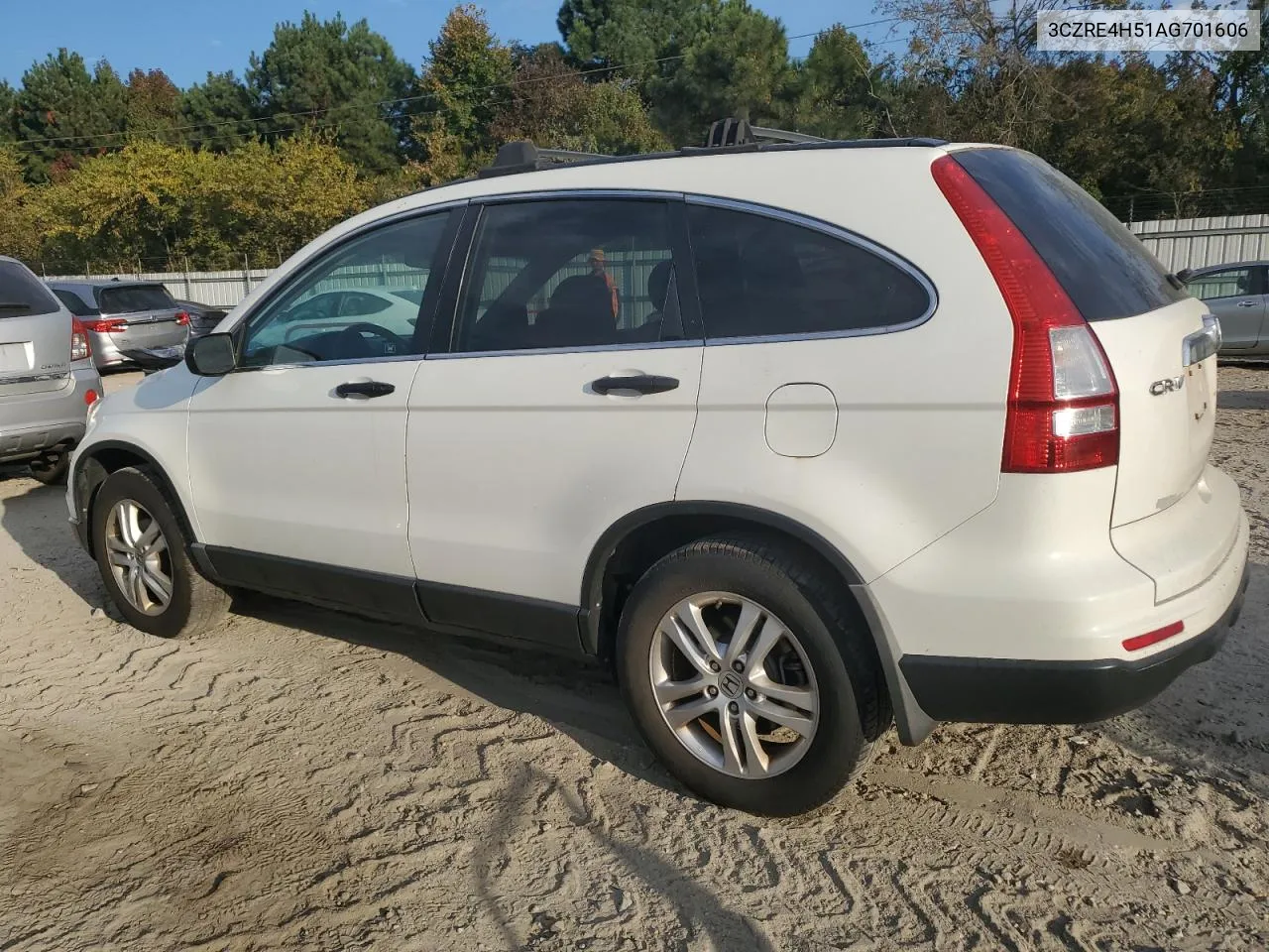 2010 Honda Cr-V Ex VIN: 3CZRE4H51AG701606 Lot: 77159274