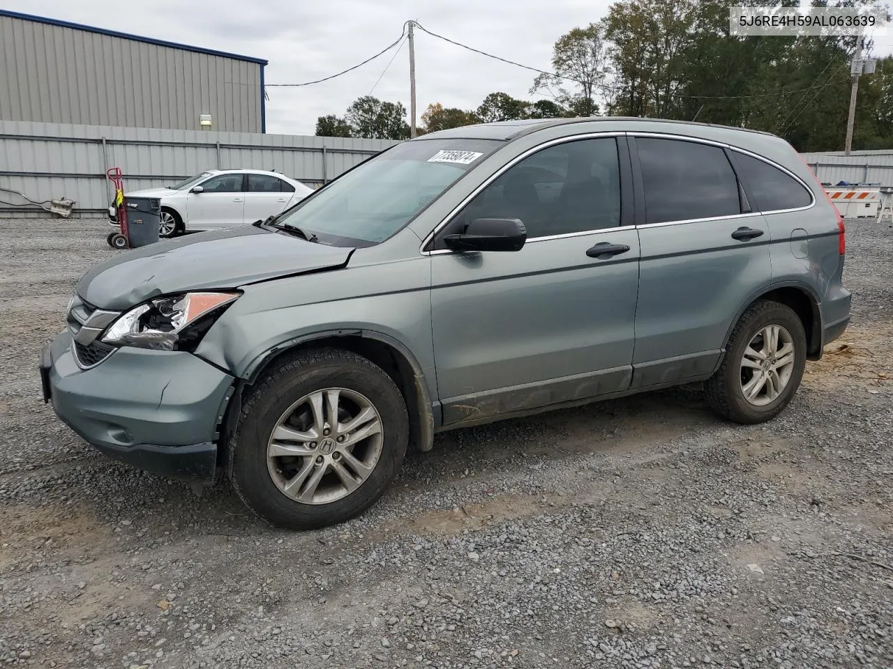 2010 Honda Cr-V Ex VIN: 5J6RE4H59AL063639 Lot: 77359874