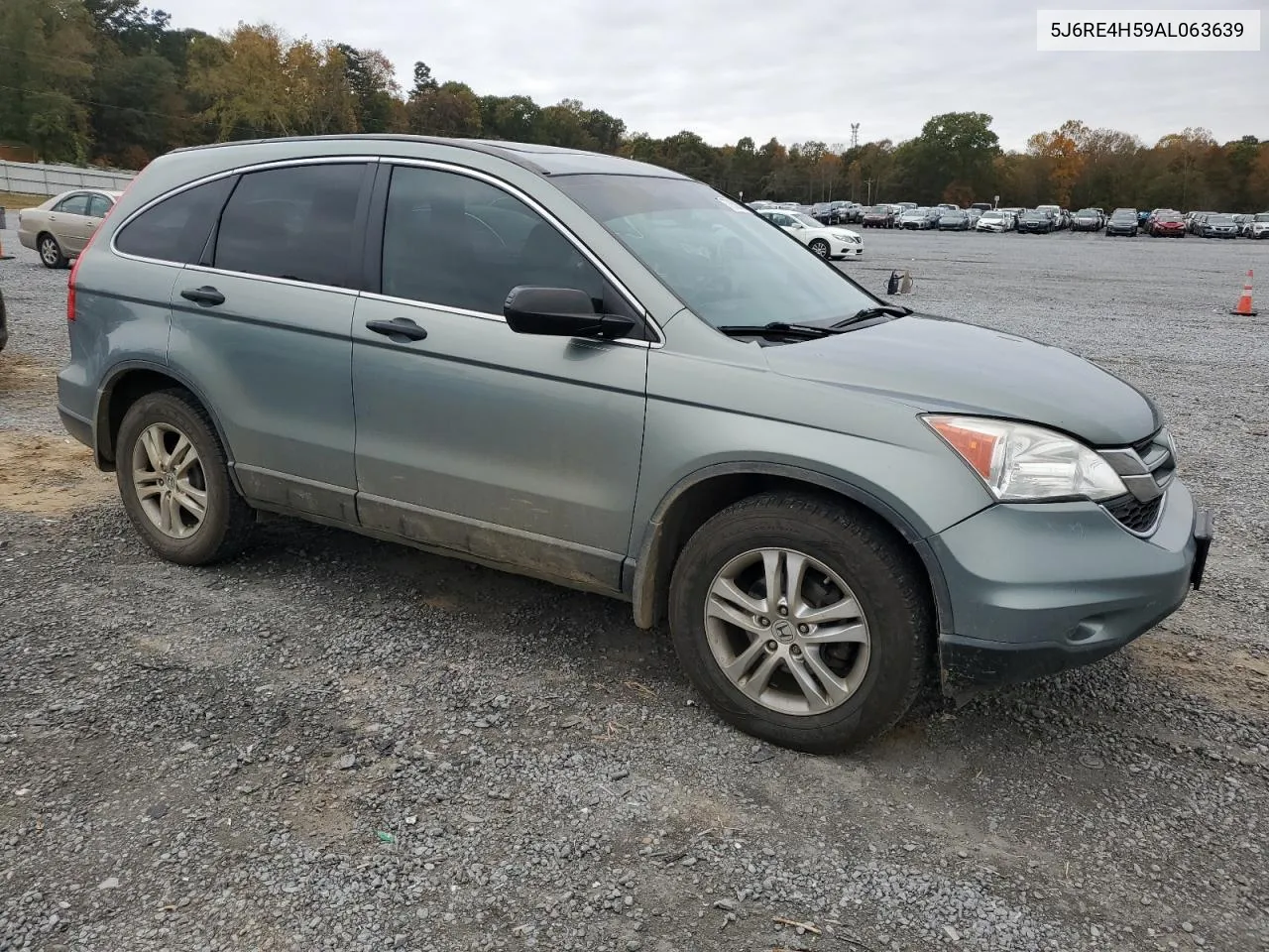 2010 Honda Cr-V Ex VIN: 5J6RE4H59AL063639 Lot: 77359874