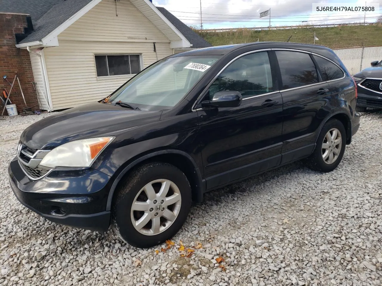 2010 Honda Cr-V Exl VIN: 5J6RE4H79AL075808 Lot: 77690364