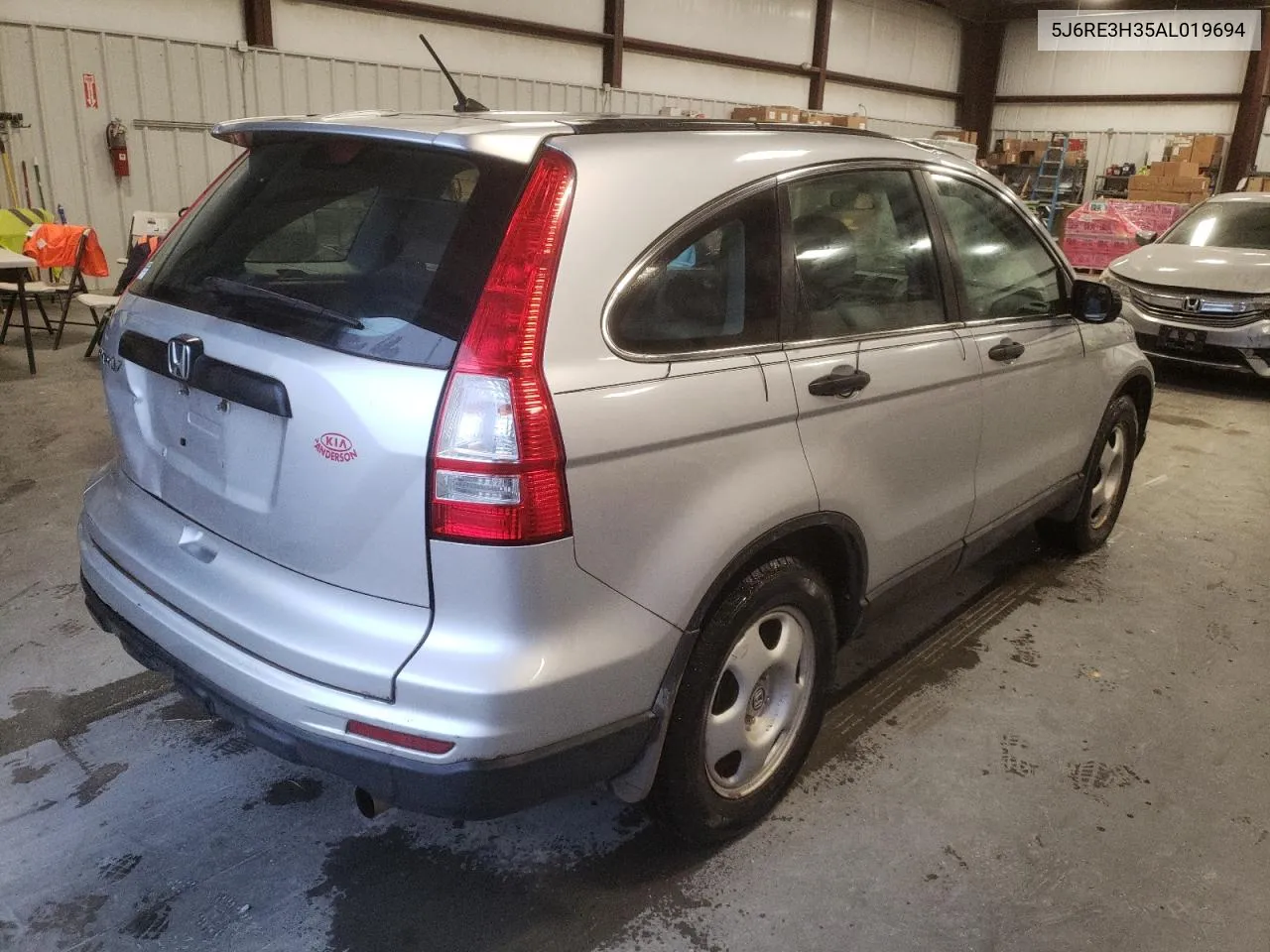 2010 Honda Cr-V Lx VIN: 5J6RE3H35AL019694 Lot: 77706484