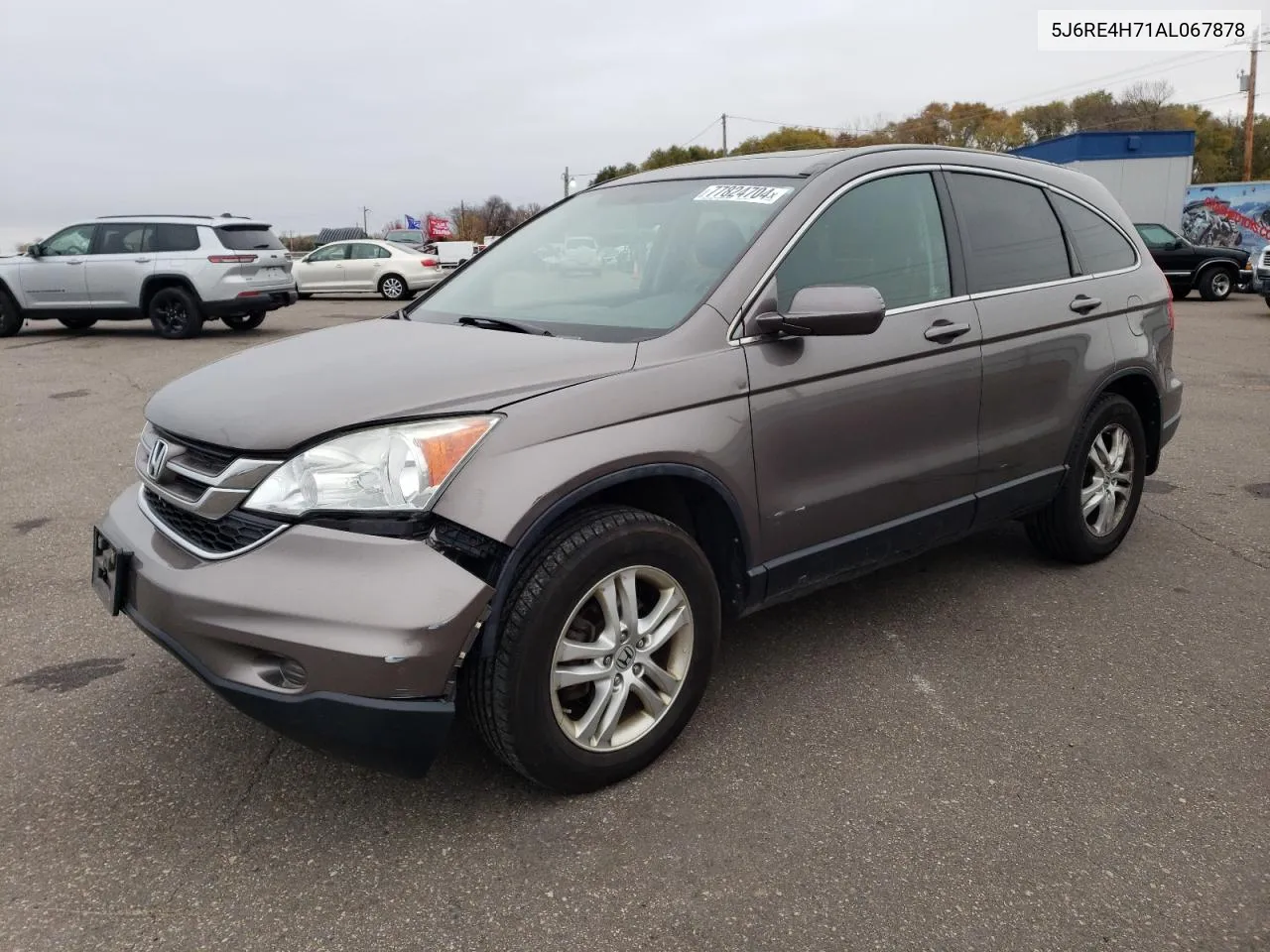 2010 Honda Cr-V Exl VIN: 5J6RE4H71AL067878 Lot: 77824704